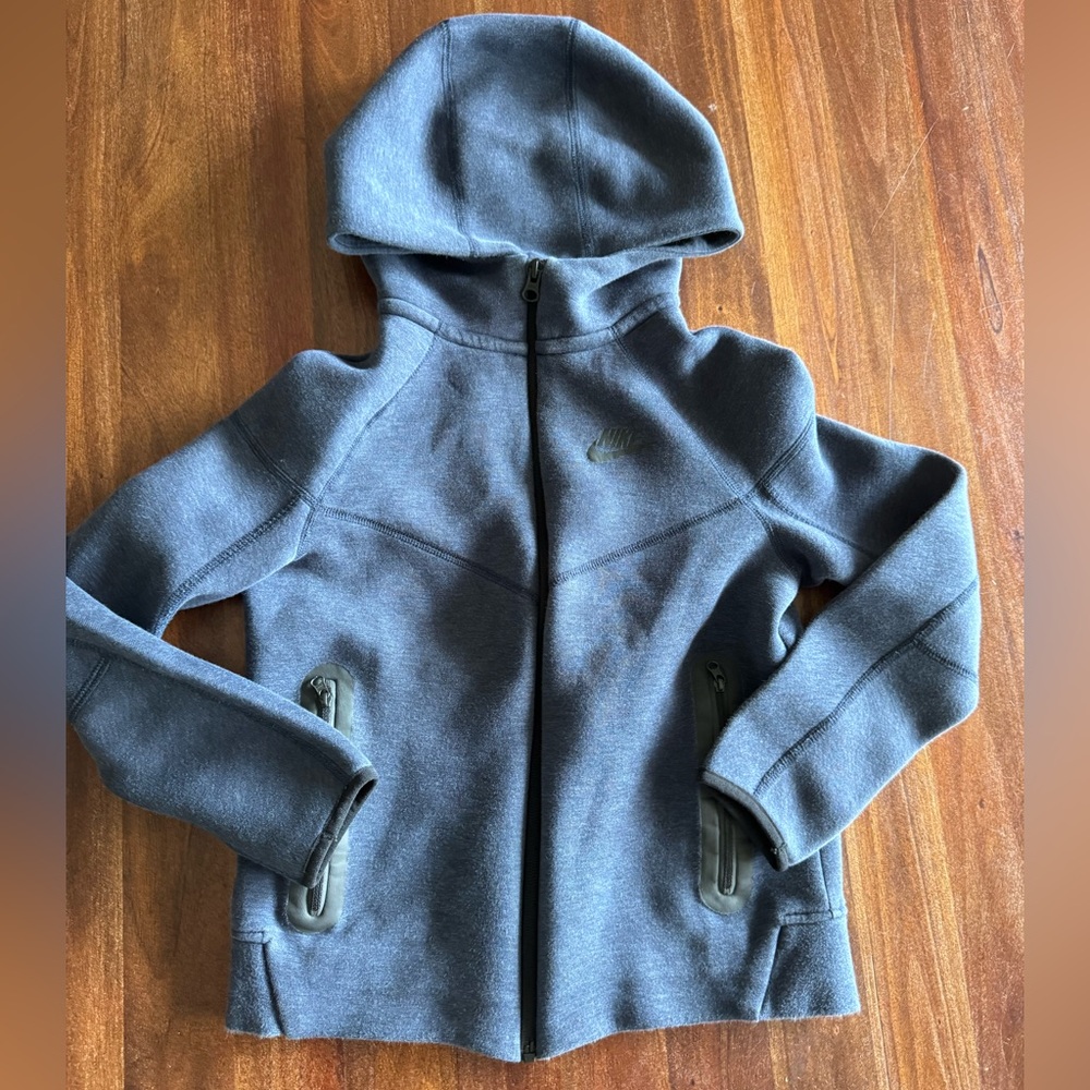 Nike Tech Kids' Dark Blue  Zip-Up- Medium